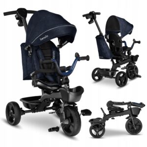 Велосипед триколісний Lionelo Kori Blue navy