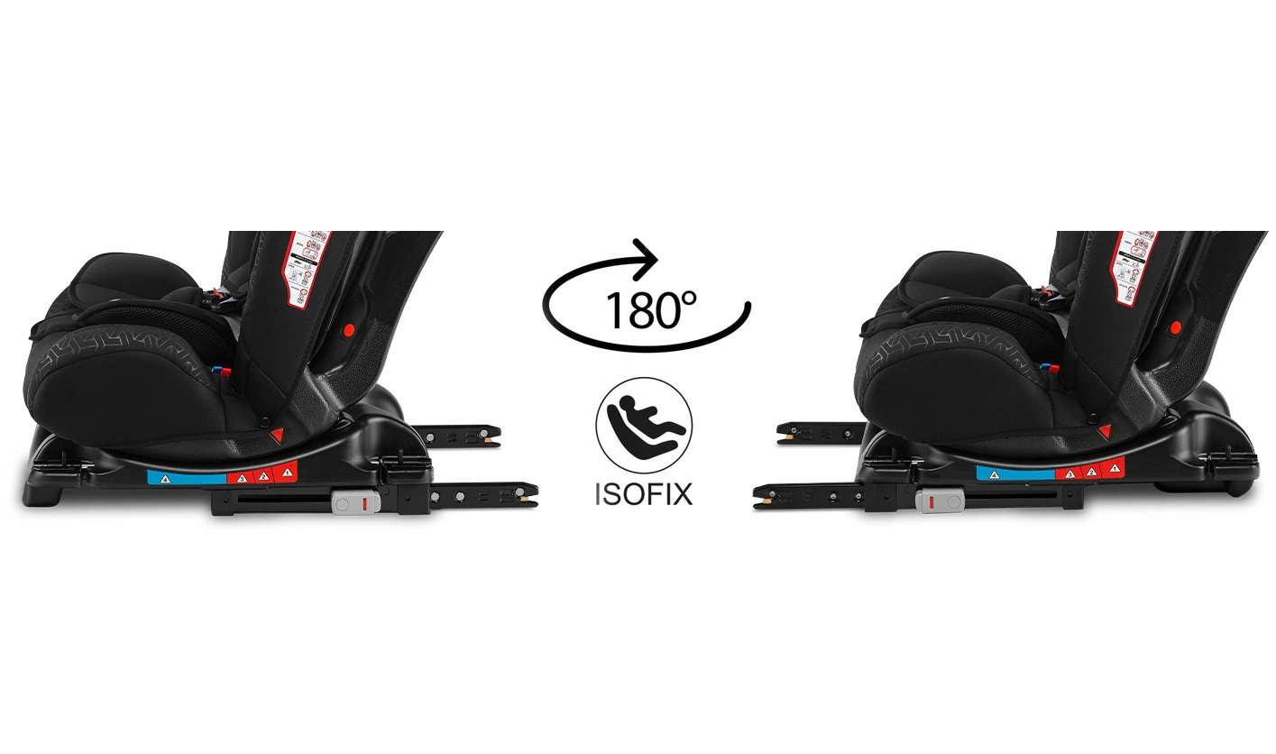Автокрісло Lionelo SANDER ISOFIX 0-36 kg Black - Зображення 3