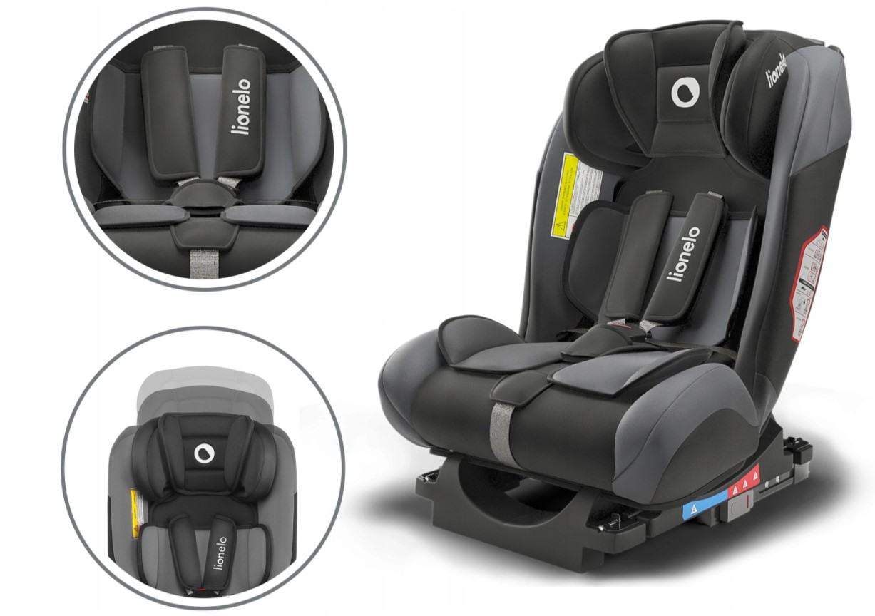 Автокрісло Lionelo SANDER ISOFIX 0-36 kg Gray - Зображення 4