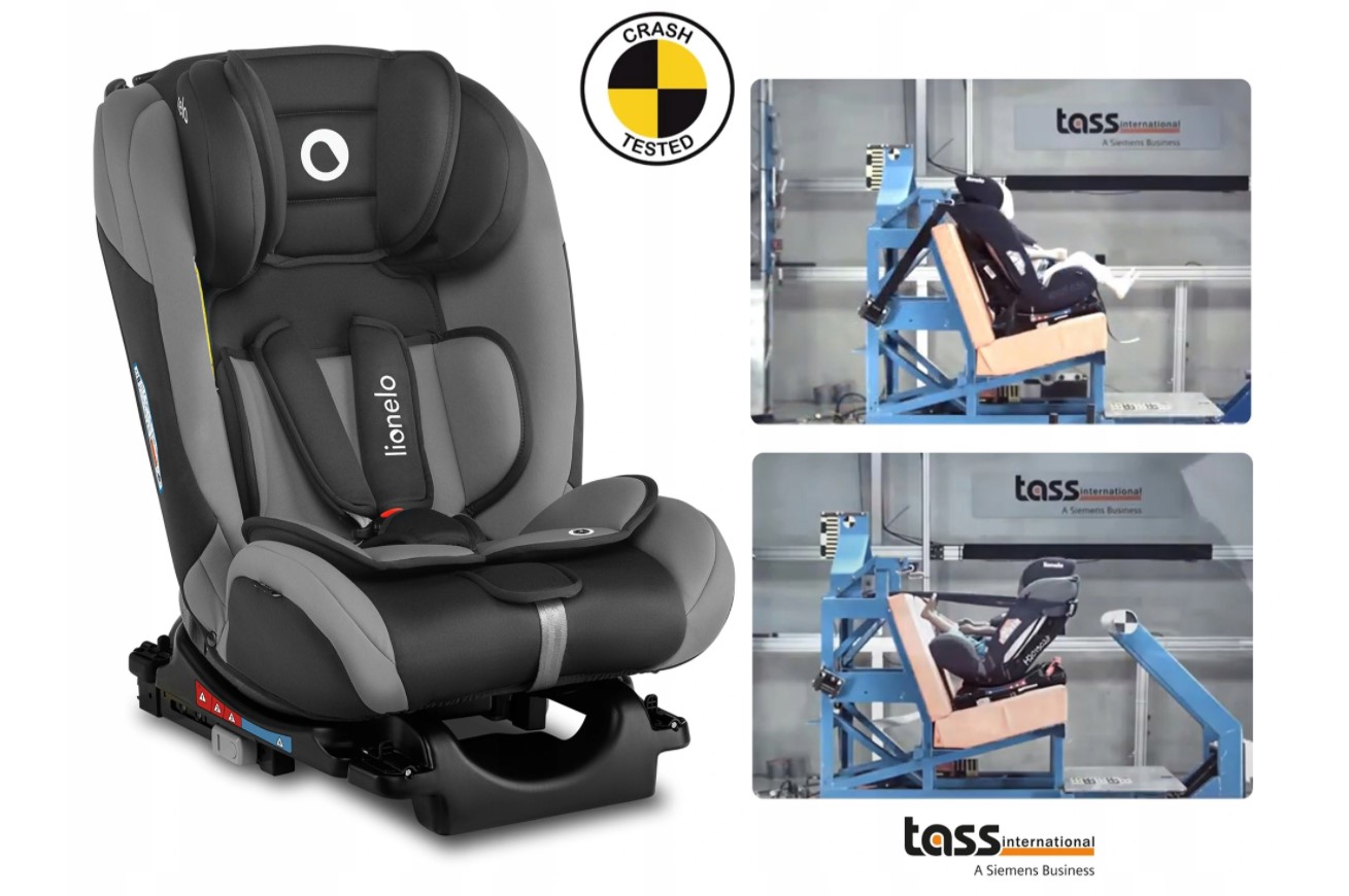 Автокрісло Lionelo SANDER ISOFIX 0-36 kg Gray - Зображення 2