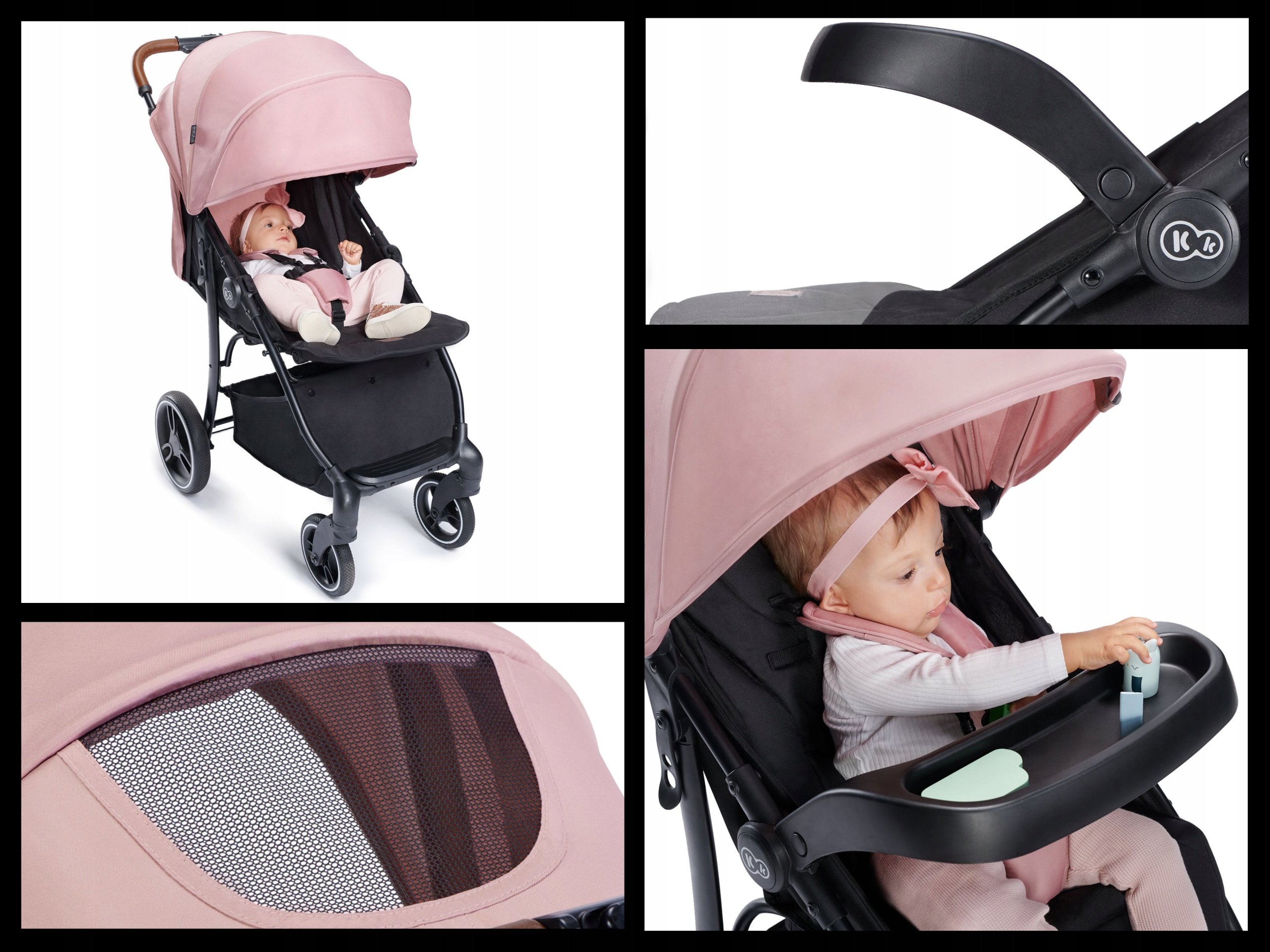 Прогулянкова коляска KiderKraft CRUISER LX Grey - Зображення 10