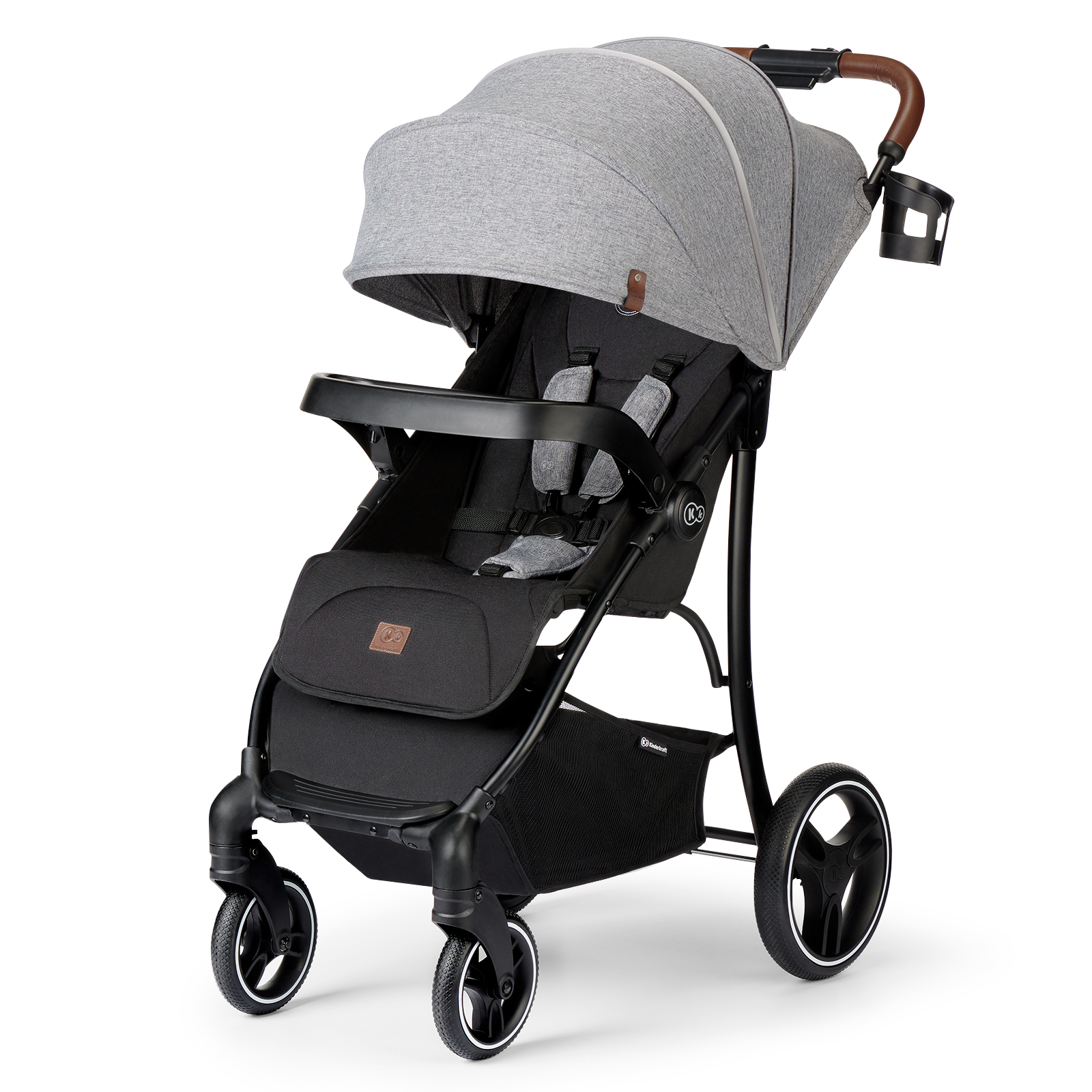 Прогулянкова коляска KiderKraft CRUISER LX Grey - Зображення 2