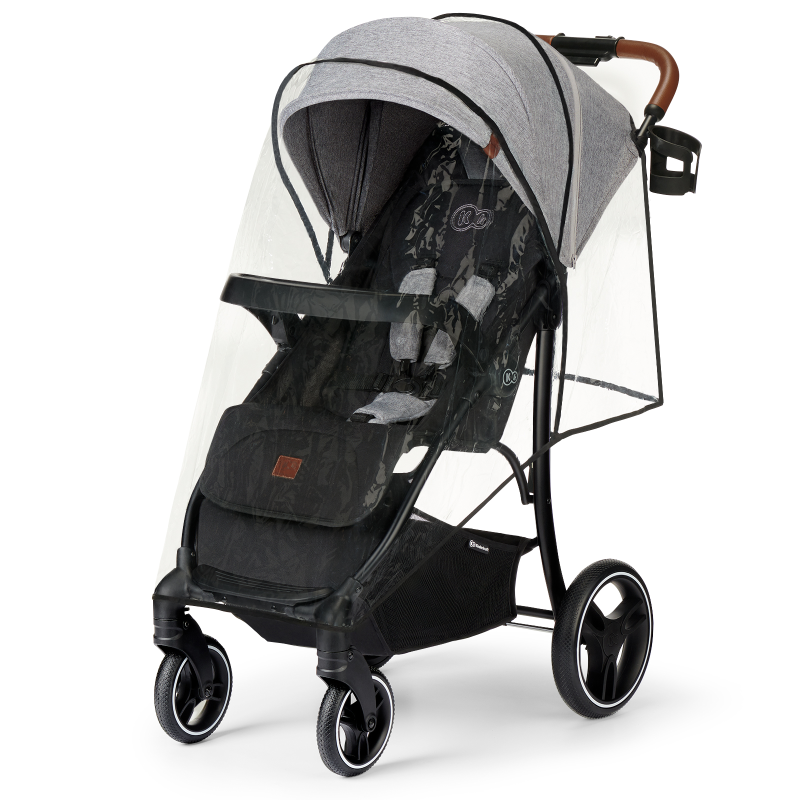 Прогулянкова коляска KiderKraft CRUISER LX Grey - Зображення 7