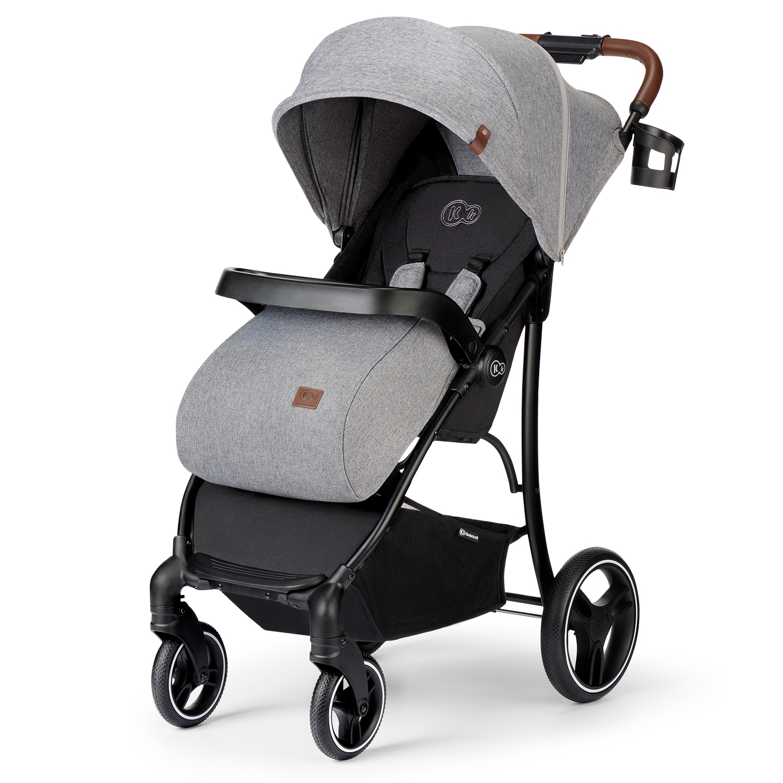Прогулянкова коляска KiderKraft CRUISER LX Grey - Зображення 4