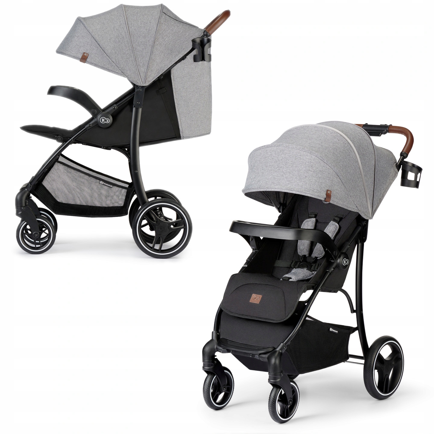 Прогулянкова коляска KiderKraft CRUISER LX Grey - Зображення 6