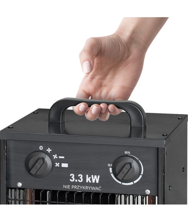 Промисловий тепловентилятор Cronos Heaters 3300W - Зображення 2