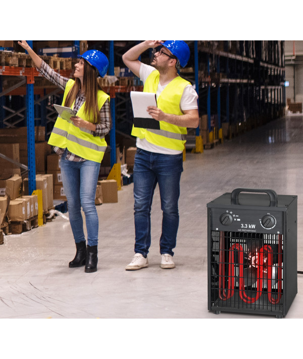 Промисловий тепловентилятор Cronos Heaters 3300W - Зображення 6