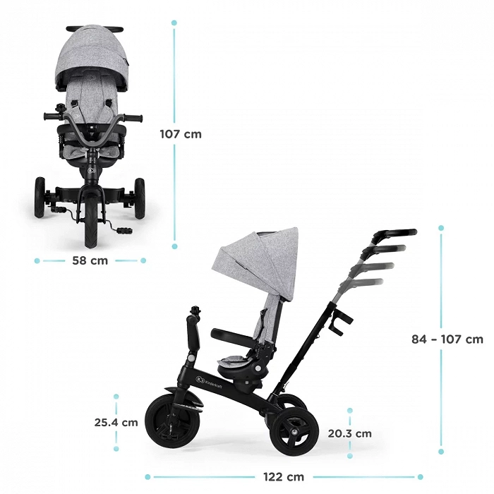 Велосипед триколісний KiderKraft Twipper Green - Зображення 13