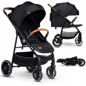 Прогулянкова коляска Lionelo Alexia BLACK ONYX