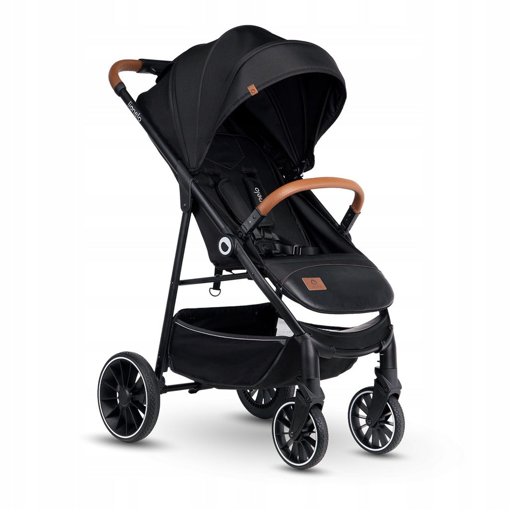 Прогулянкова коляска Lionelo Alexia BLACK ONYX - Зображення 8