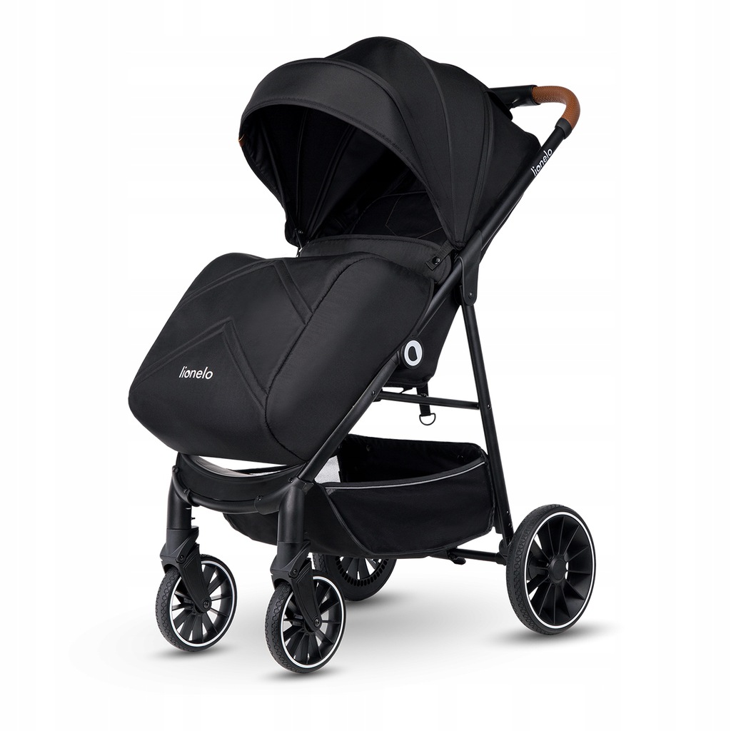 Прогулянкова коляска Lionelo Alexia BLACK ONYX - Зображення 7