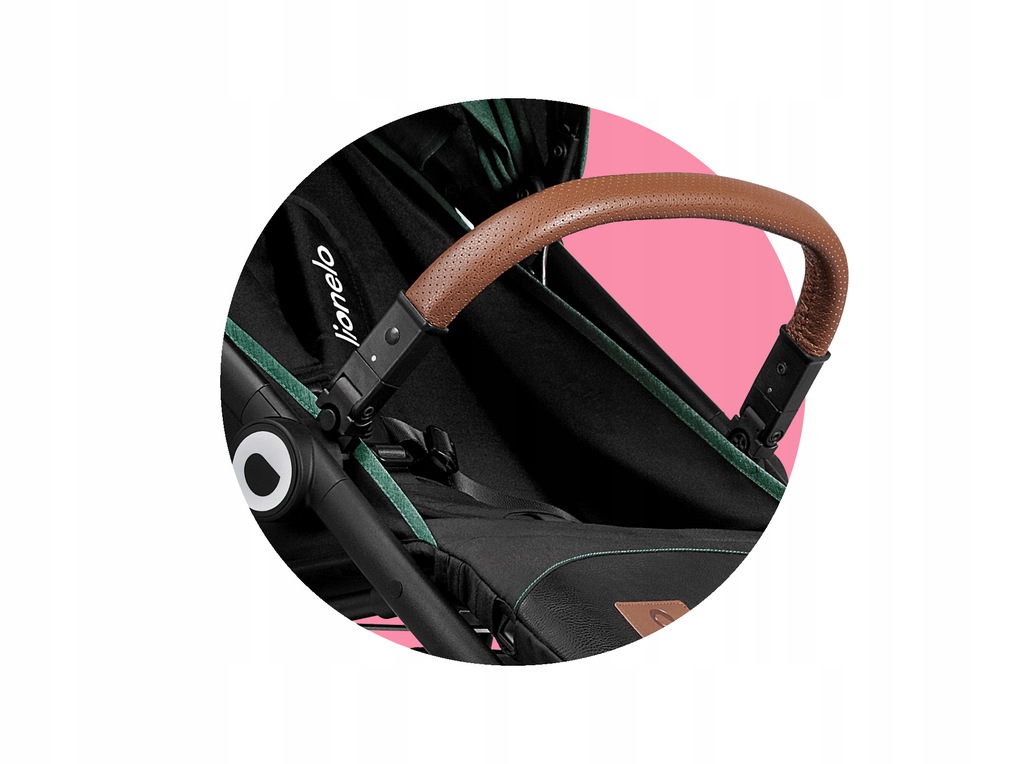 Прогулянкова коляска Lionelo Alexia Forest Green - Зображення 11