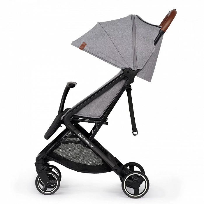 Прогулянкова коляска KiderKraft NUBI Grey - Зображення 2