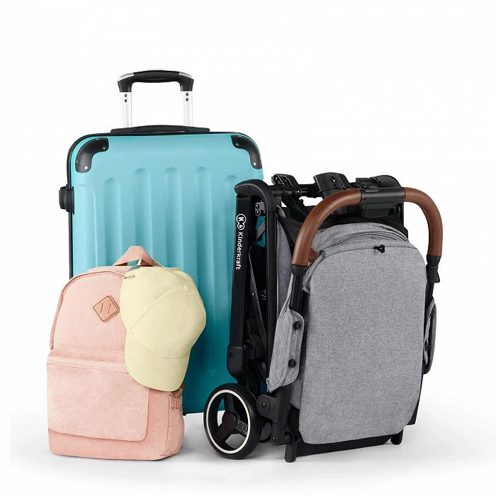 Прогулянкова коляска KiderKraft NUBI Grey - Зображення 4