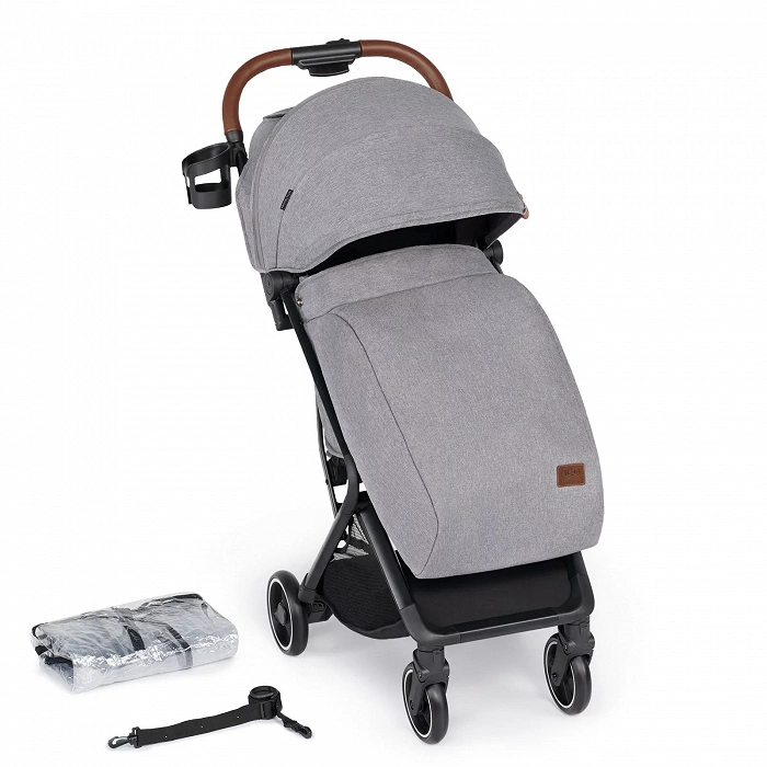 Прогулянкова коляска KiderKraft NUBI Grey - Зображення 5