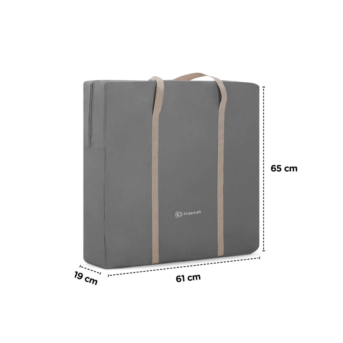 Дитяче ліжечко колиска Kinderkraft Lovi Grey - Зображення 15