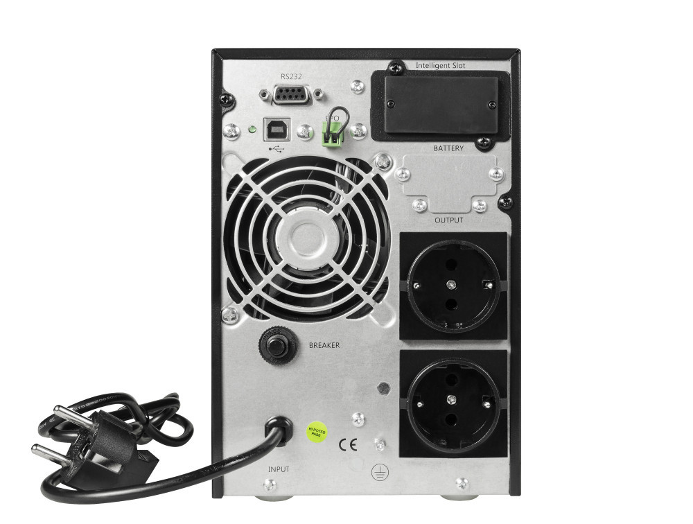 Джерело безперебійного живлення UPS Green Cell Online MPII 1000VA 900W LCD - Зображення 4