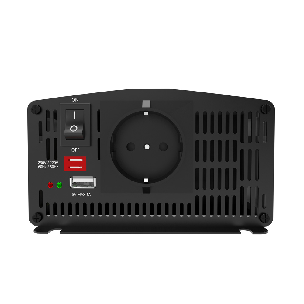 Перетворювач напруги інвертор Offgridtec 12 V на 230 V 500 W/1000W чиста синусоїда - Зображення 2
