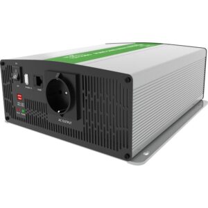 Перетворювач напруги інвертор Offgridtec 12 V на 230 V 1000 W/1600W чиста синусоїда