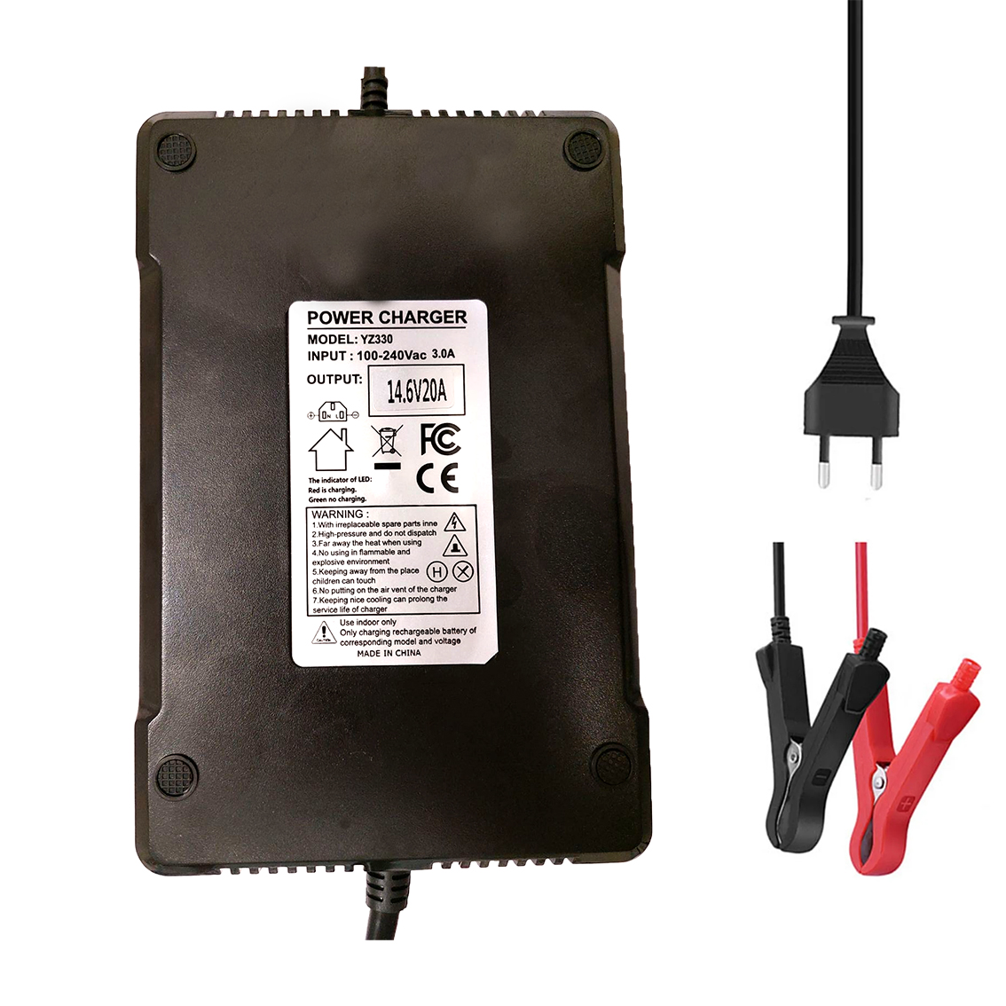 Зарядний пристрій для LiFePO4 20A 12V