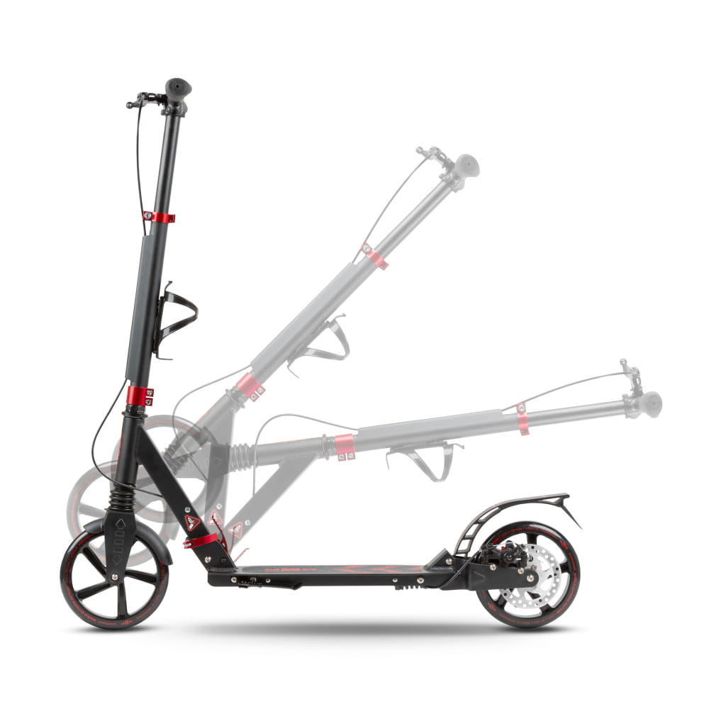 Самокат із дисковим гальмом Kidwell WXM RST-A02 Red - Зображення 6