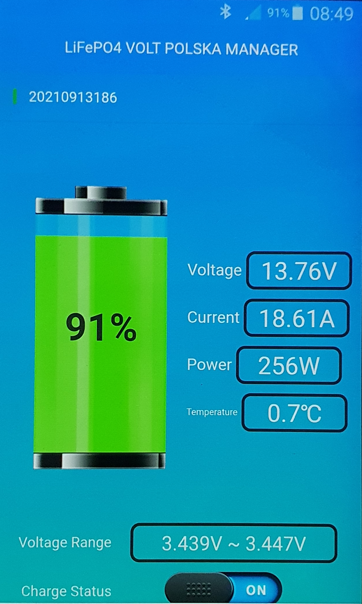 Акумуляторна батарея Volt Polska LiFePO4 12,8 V 100 Ah (150 А) + BMS + Bluetooth - Зображення 2