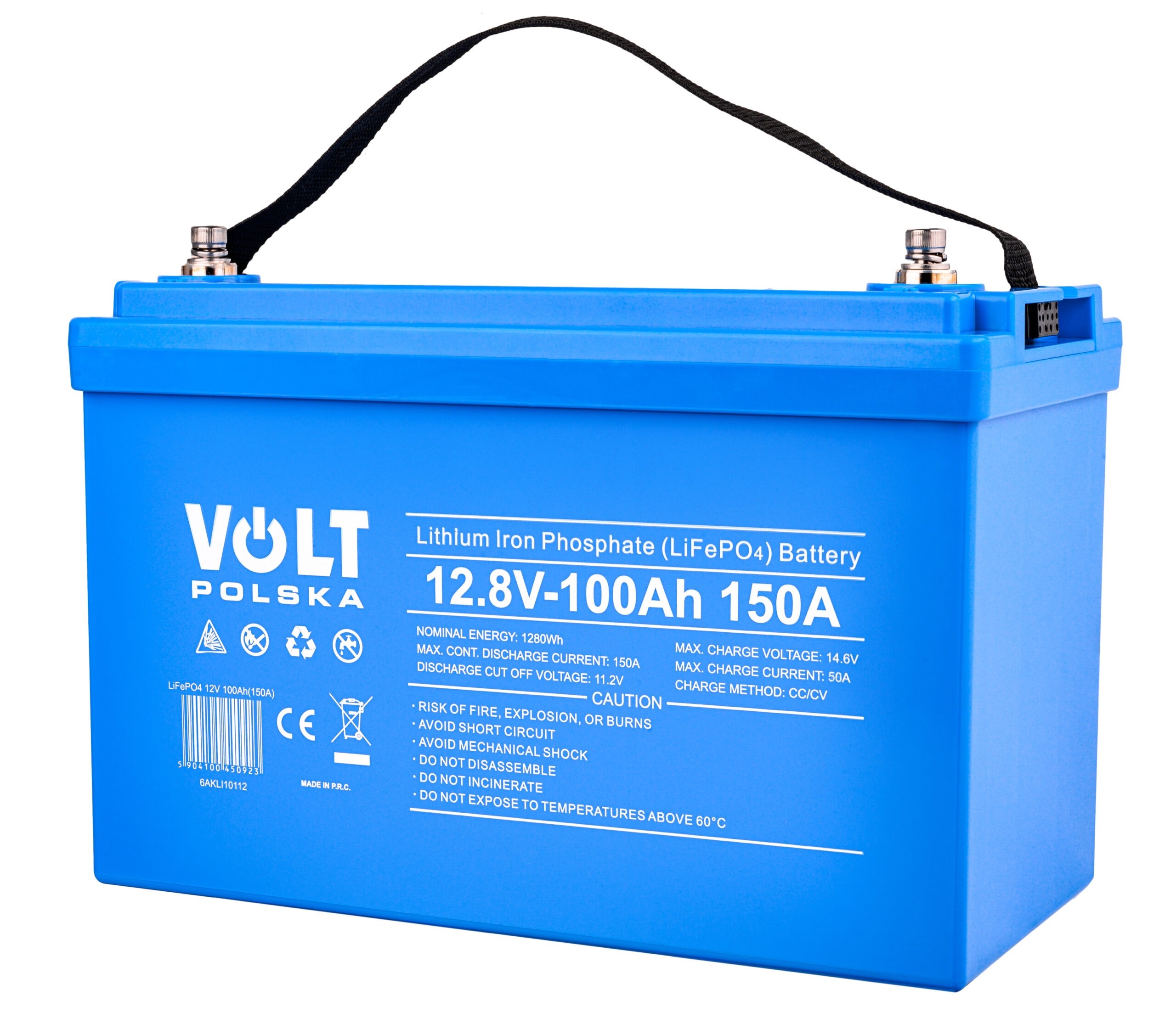 Акумуляторна батарея Volt Polska LiFePO4 12,8 V 100 Ah (150 А) + BMS + Bluetooth - Зображення 4