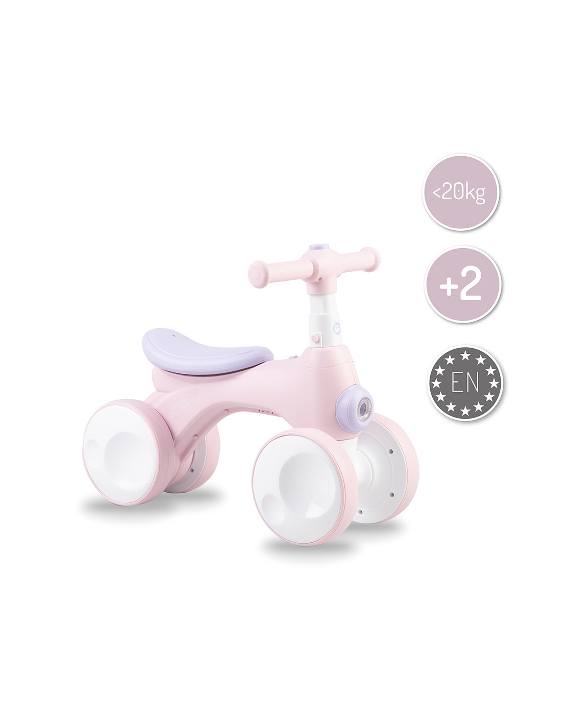 Біговел MoMi TOBIS Pink (зі світлом і мильними бульбашками) - Зображення 8