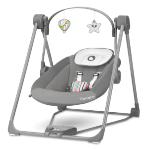 Шезлонг гойдалка Lionelo Otto COZY GREY CONCRETE