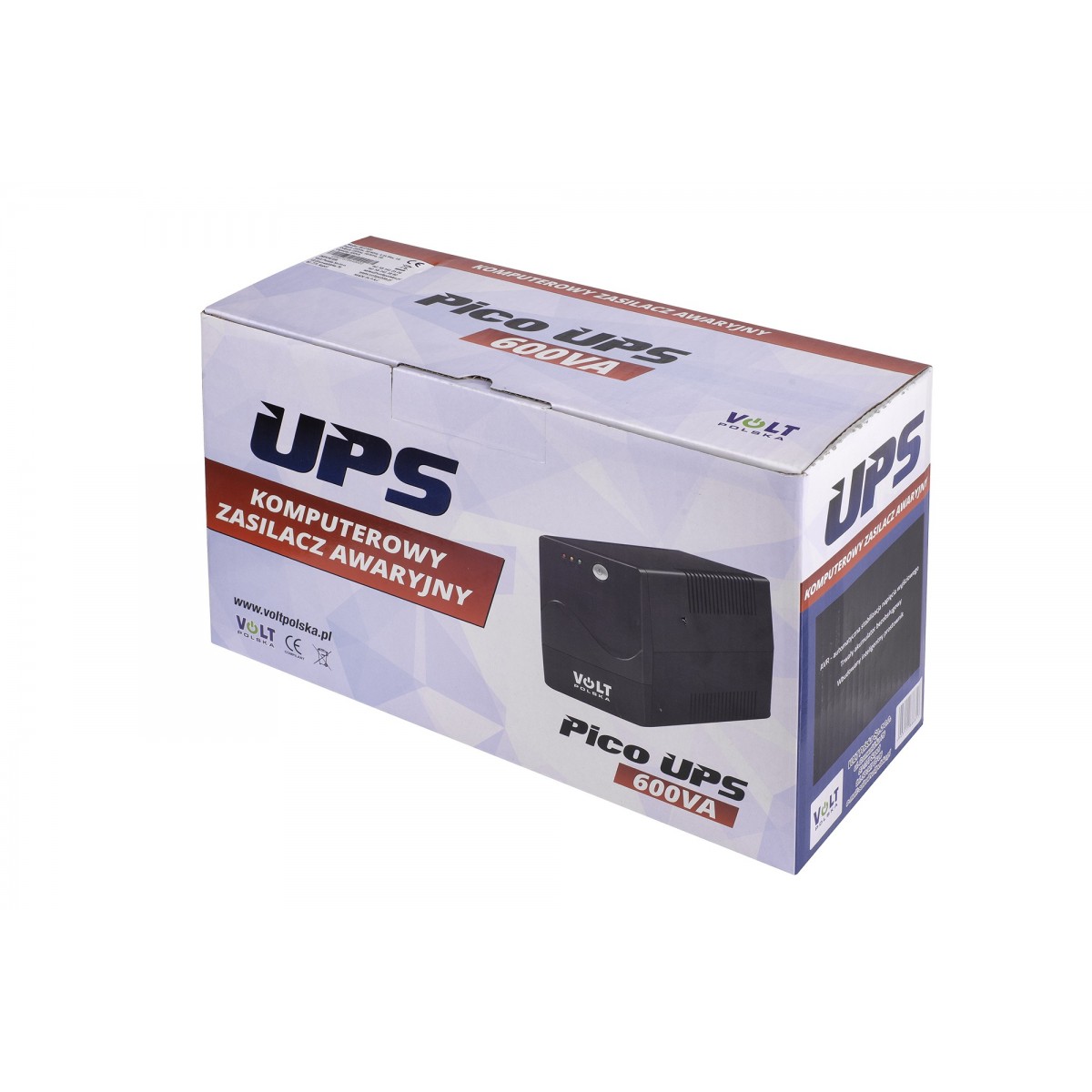 Джерело безперебійного живлення PICO UPS 600VA 7 Ah (360/600W) - Зображення 5