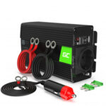 Перетворювач напруги інвертор Green Cell 12 V на 230 V 300 W/600 W Чистий синус (INV05DE)