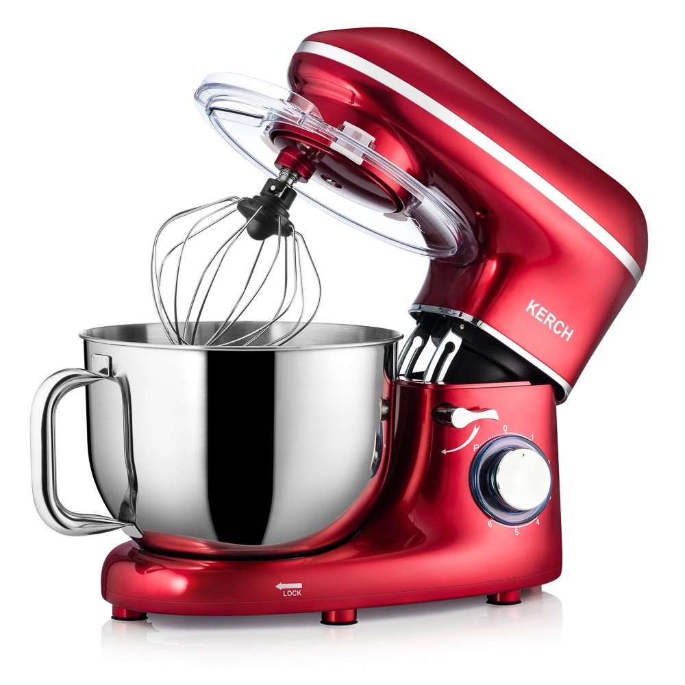 Тістоміс міксер планетарний KERCH MyCHEF RED 2200 Вт - Зображення 4