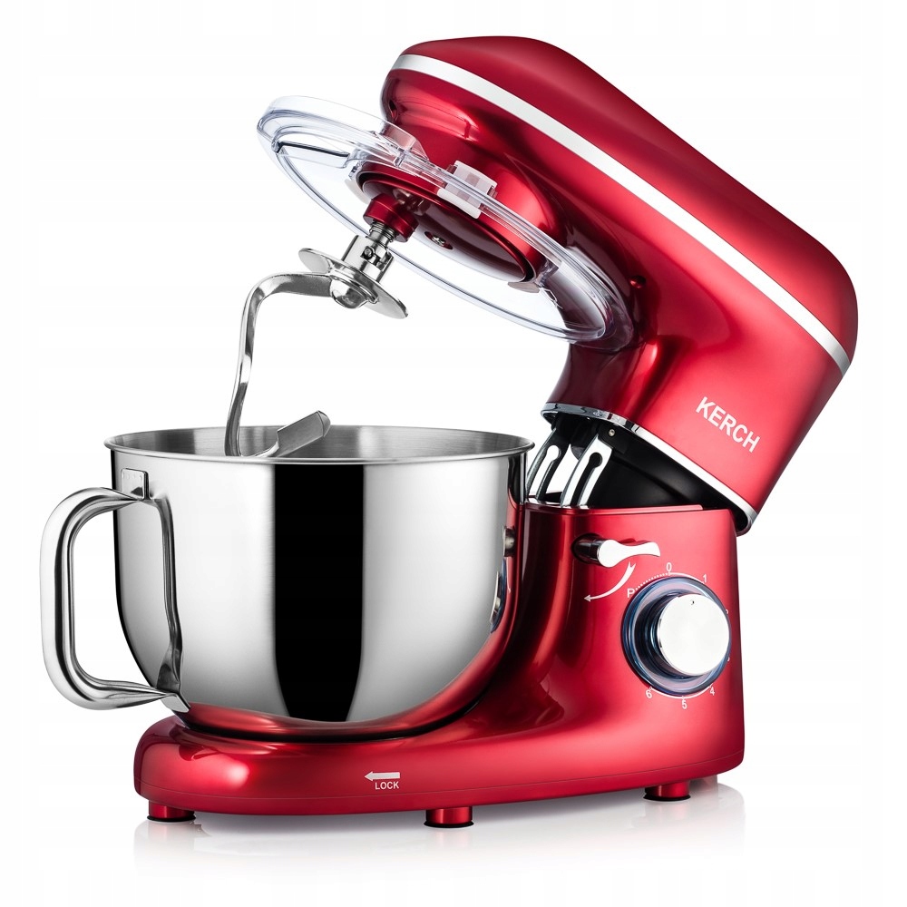 Тістоміс міксер планетарний KERCH MyCHEF RED 2200 Вт - Зображення 3