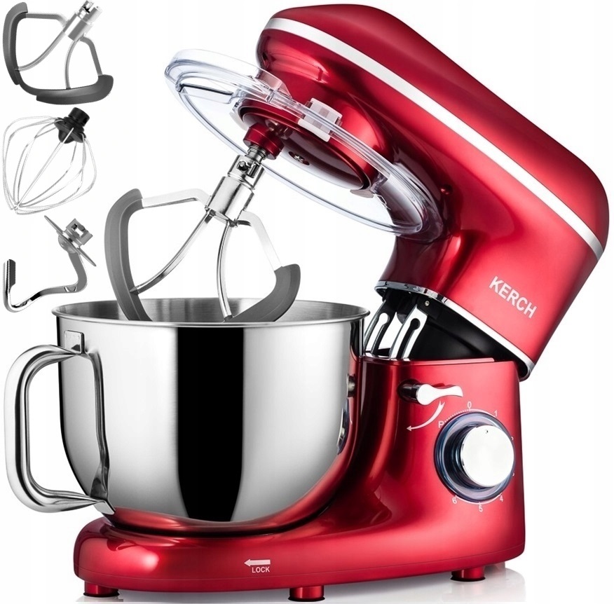 Тістоміс міксер планетарний KERCH MyCHEF RED 2200 Вт