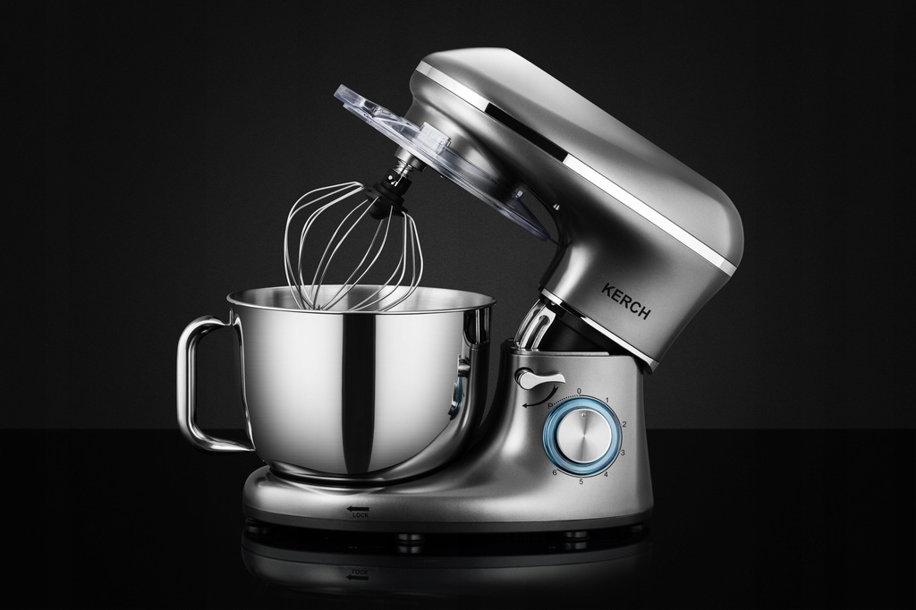 Тістоміс міксер планетарний KERCH MyCHEF Grey 2200 Вт - Зображення 3