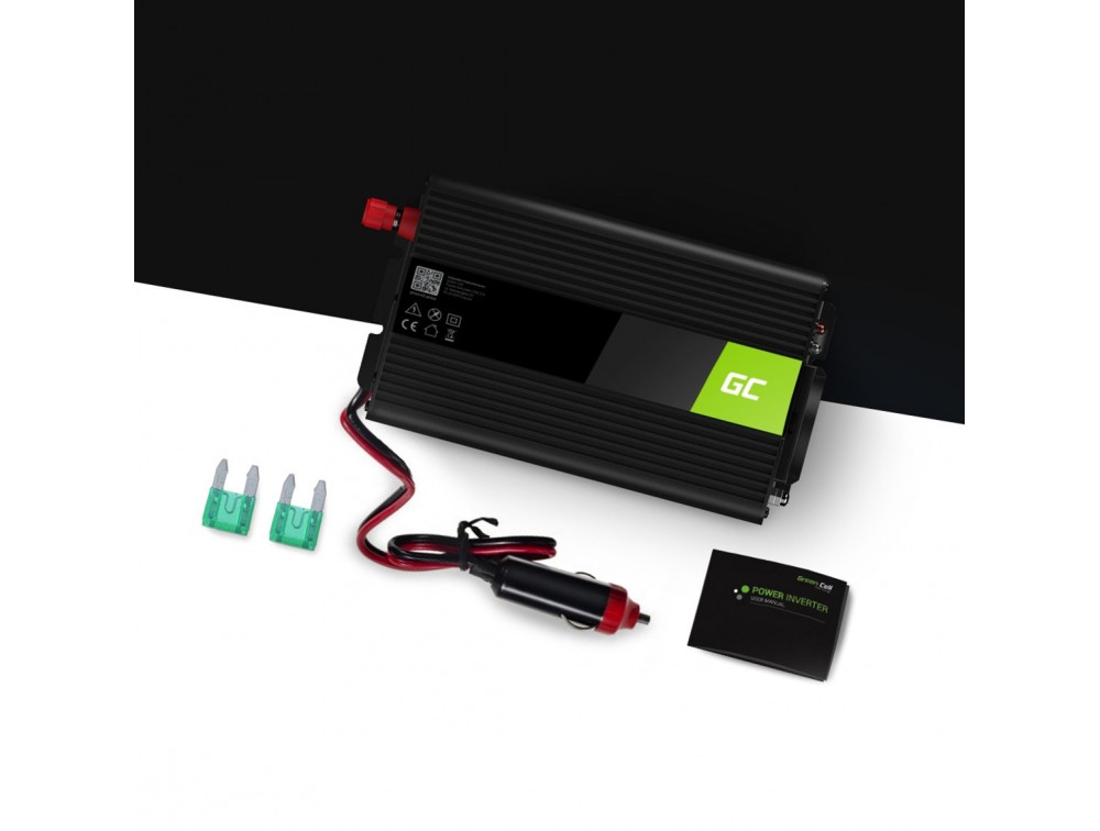 Перетворювач напруги інвертор Green Cell 12 V на 230 V 150 W / 3000 W - Зображення 6