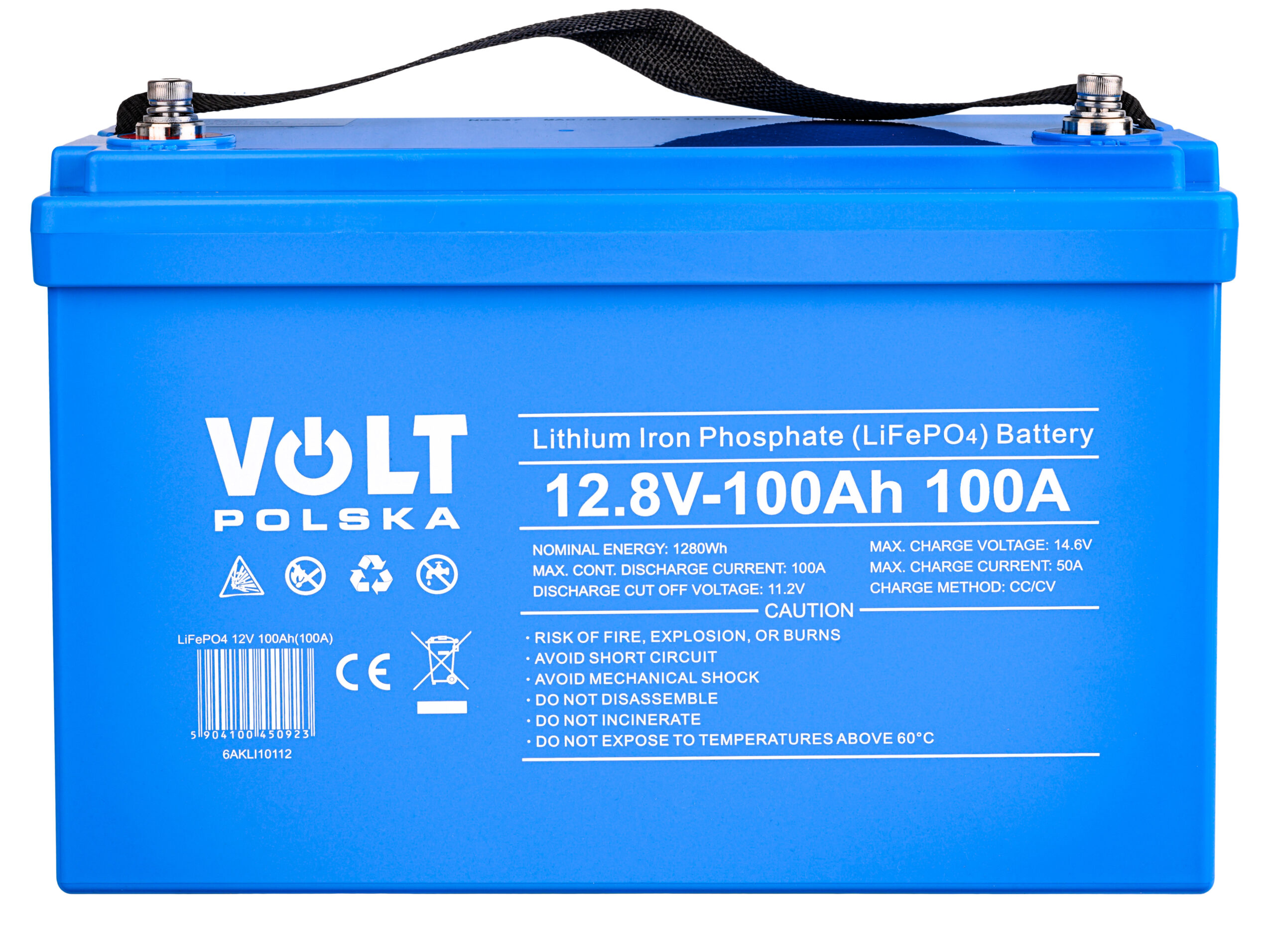 Акумуляторна батарея Volt Polska LiFePO4 12,8 V 100 Ah (100 А) + BMS + Bluetooth - Зображення 5