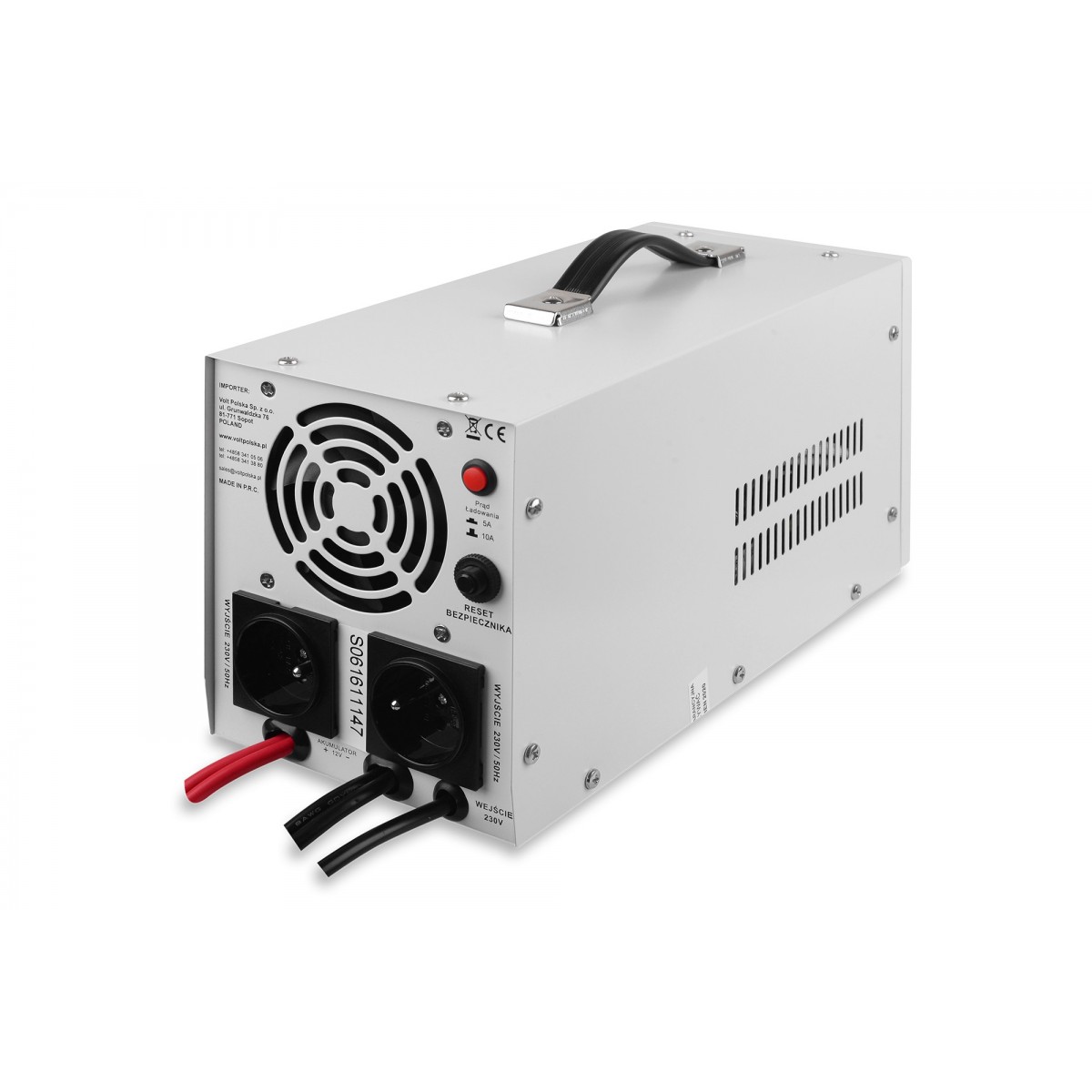 ДБЖ Перетворювач Volt Polska SINUS PRO 1000 E 12/230 В (700/1000 Вт) - Зображення 4