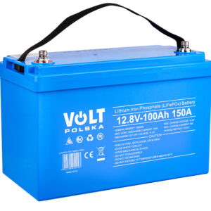 Акумуляторна батарея Volt Polska LiFePO4 12,8 V 100 Ah (150 А) + BMS + Bluetooth