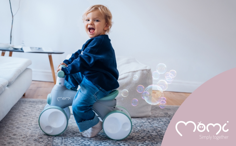 Біговел MoMi TOBIS Pink (зі світлом і мильними бульбашками) - Зображення 11