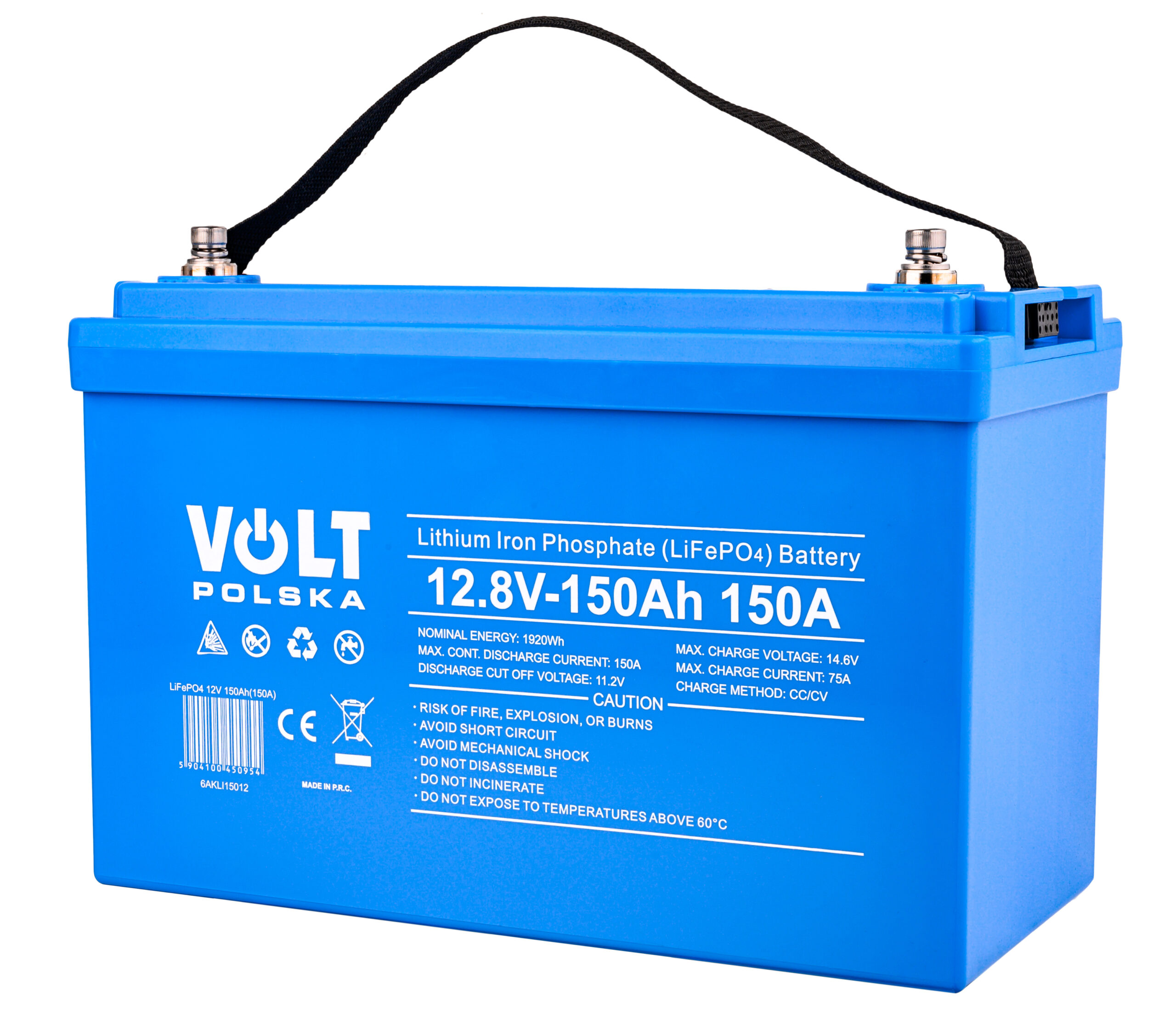 Акумуляторна батарея Volt Polska LiFePO4 12,8 V 150 Ah (150 А) + BMS + Bluetooth - Зображення 5