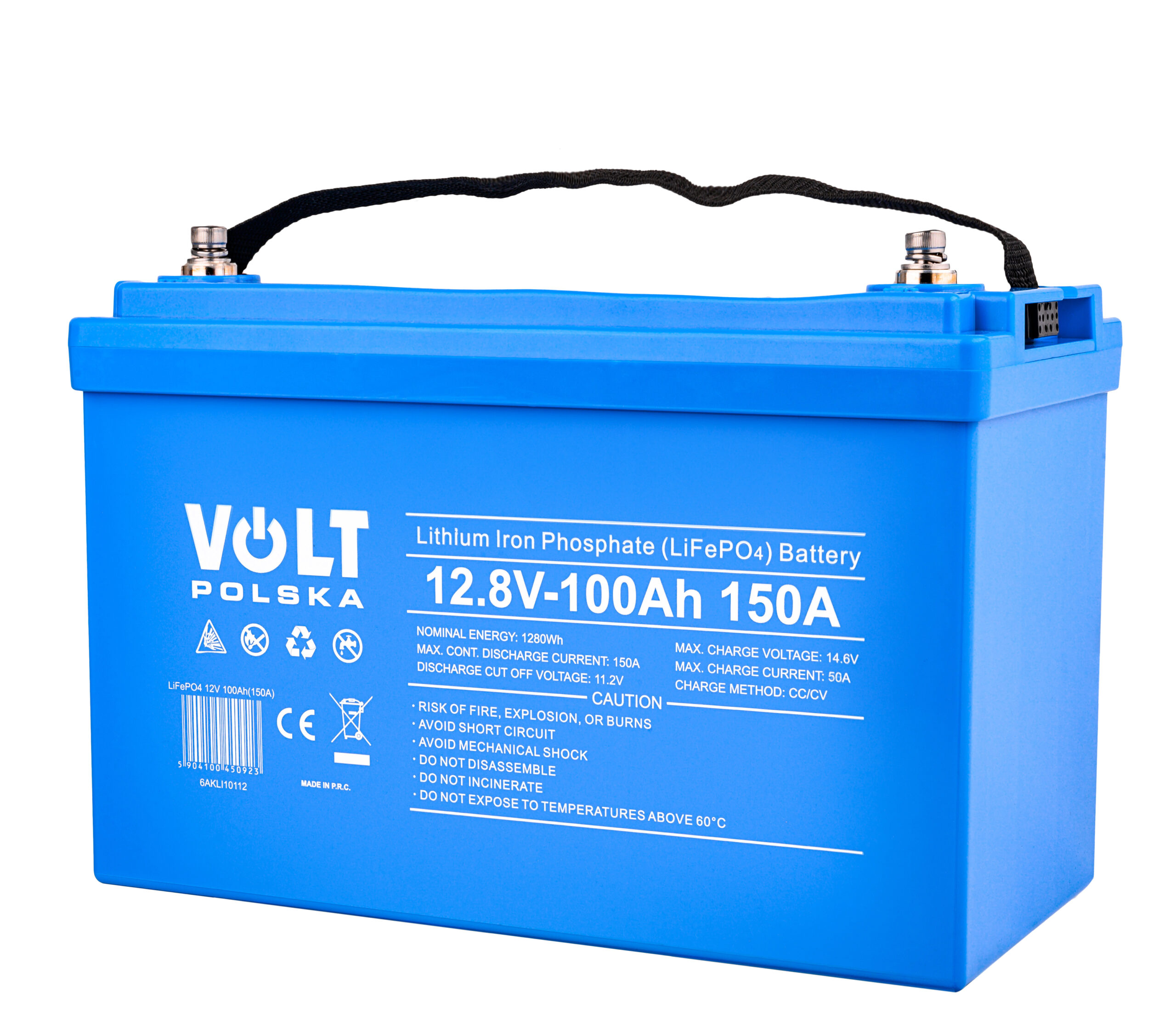 Акумуляторна батарея Volt Polska LiFePO4 12,8 V 100 Ah (150 А) + BMS + Bluetooth - Зображення 5