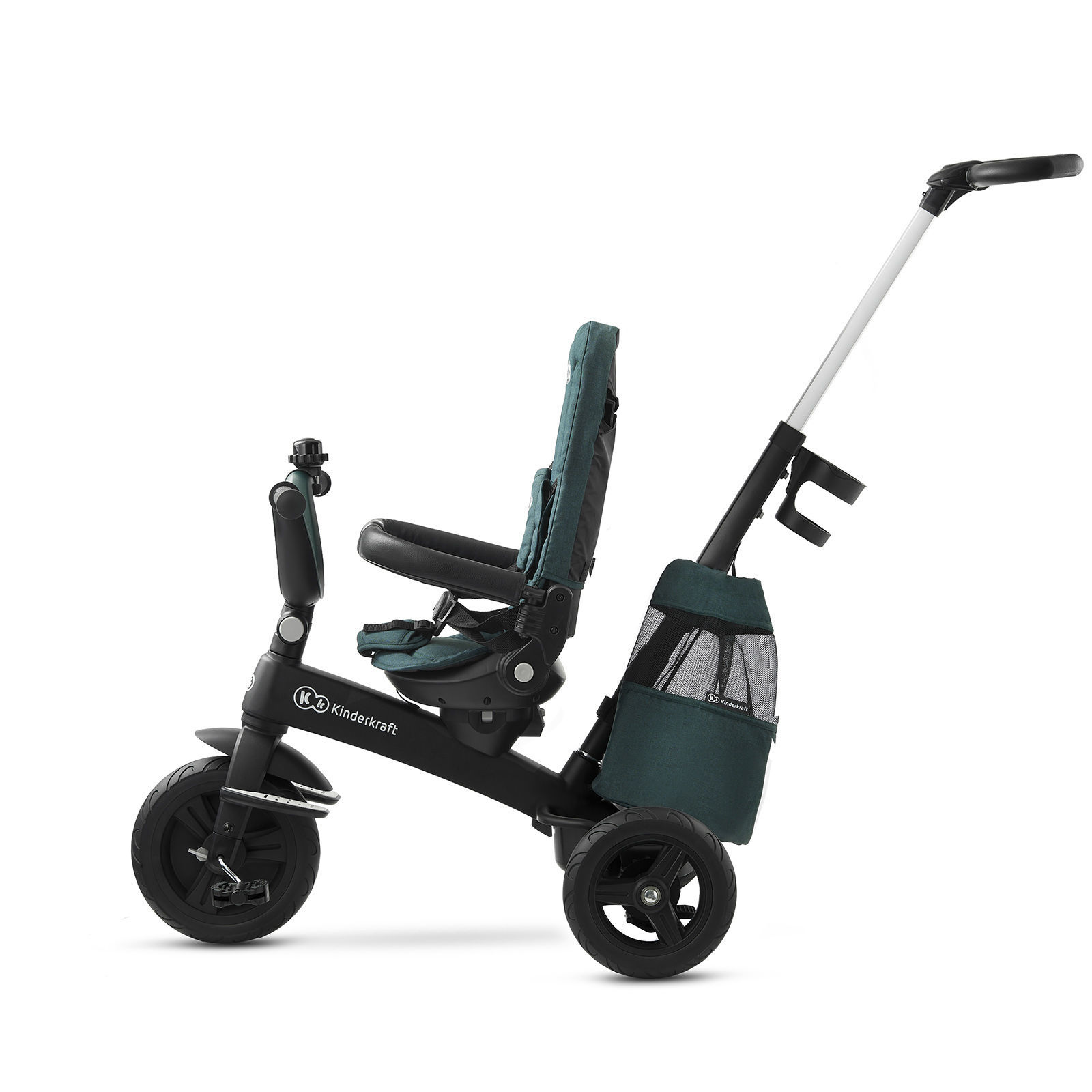 Велосипед триколісний KiderKraft EASYTWIST Midnight Green - Зображення 9
