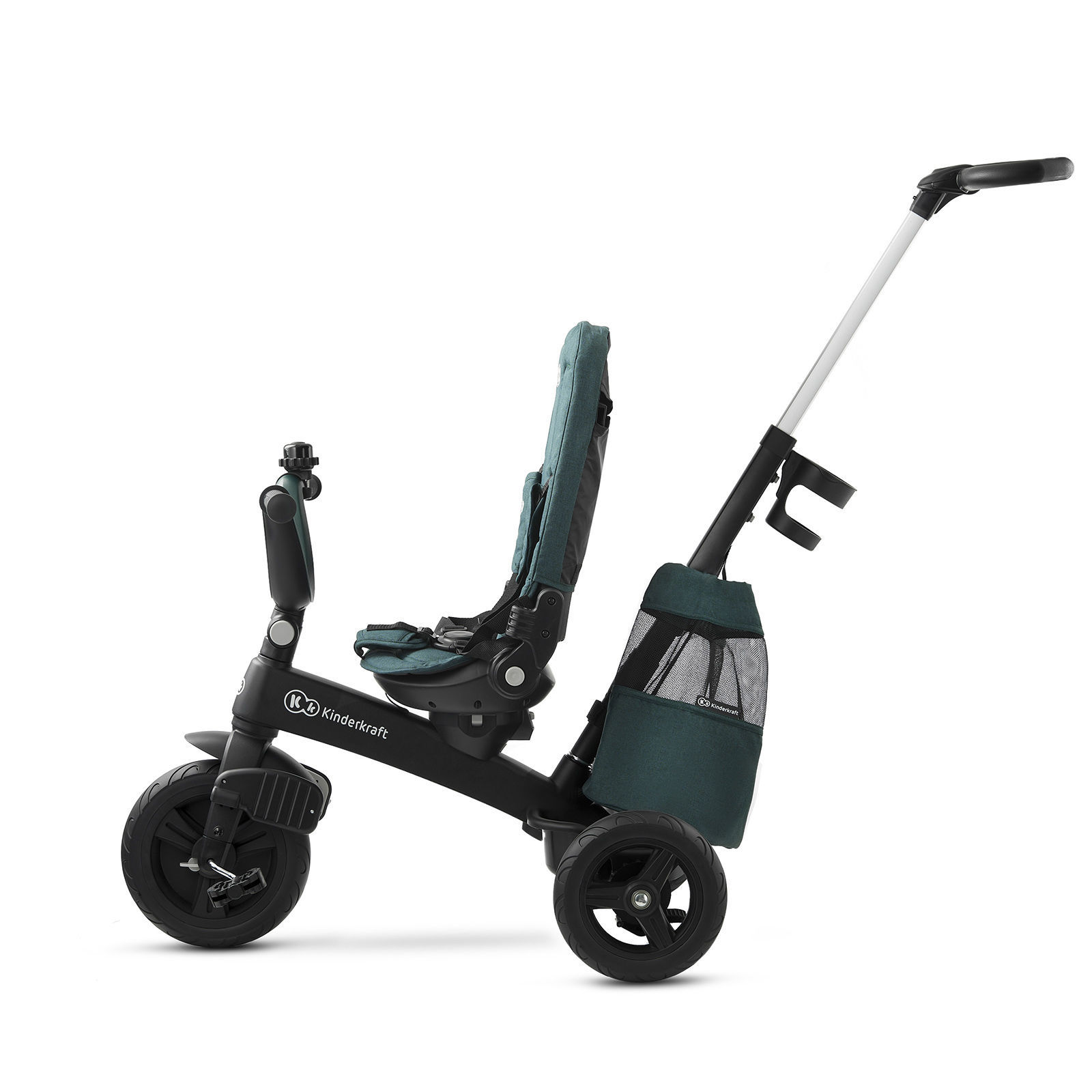 Велосипед триколісний KiderKraft EASYTWIST Midnight Green - Зображення 11