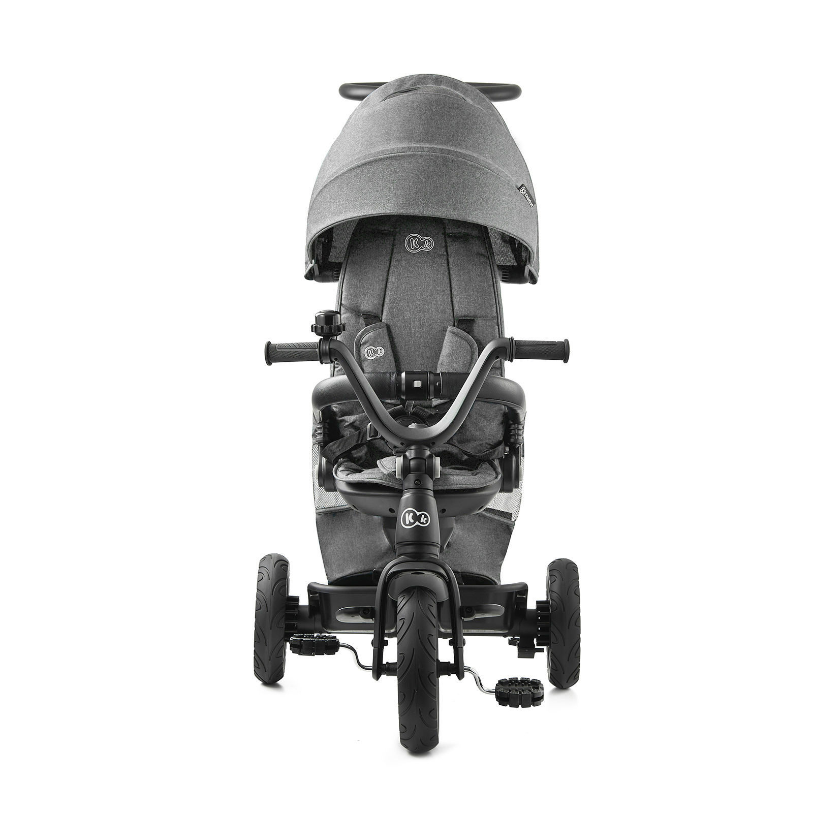 Велосипед триколісний KiderKraft EASYTWIST Platinum Grey - Зображення 3