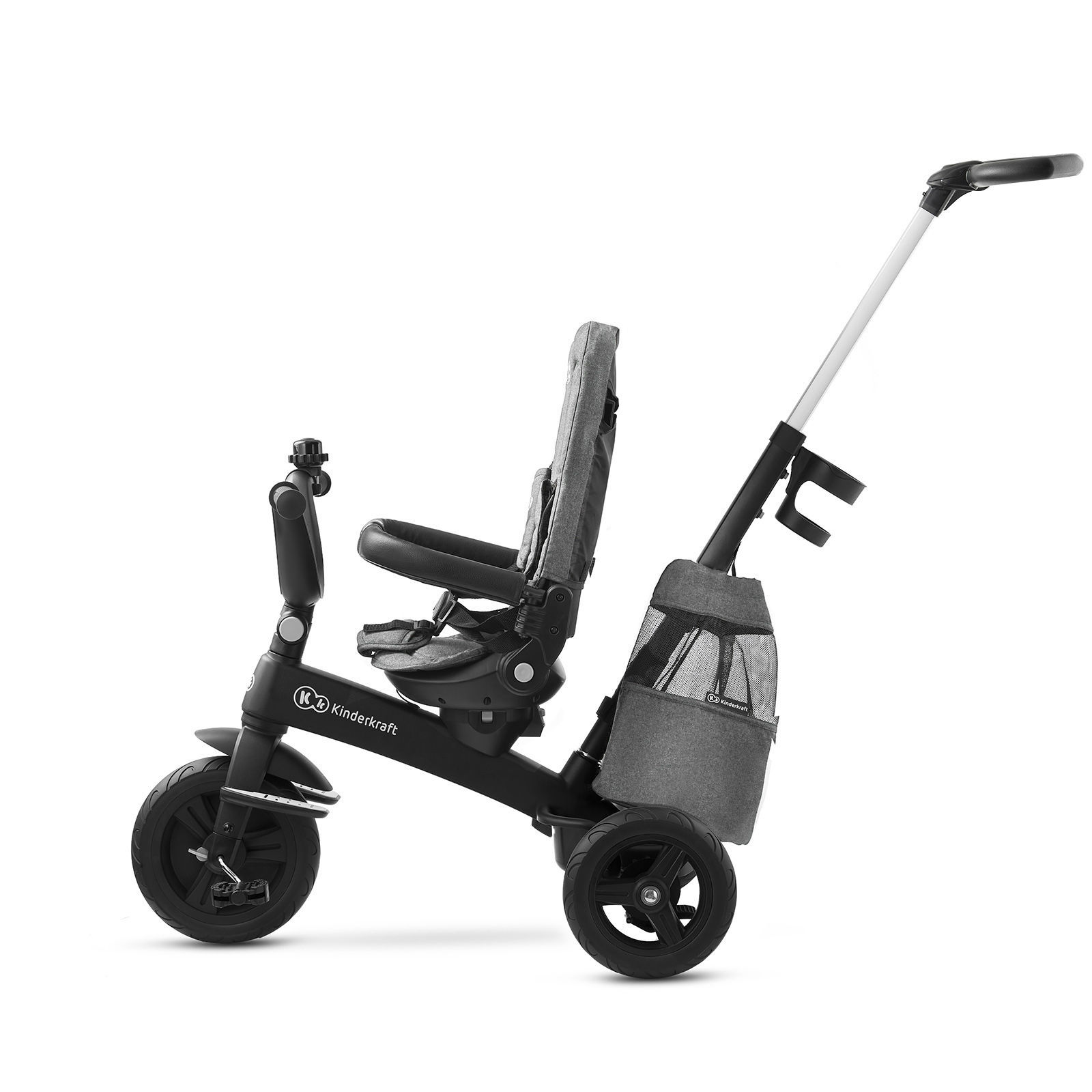 Велосипед триколісний KiderKraft EASYTWIST Platinum Grey - Зображення 9
