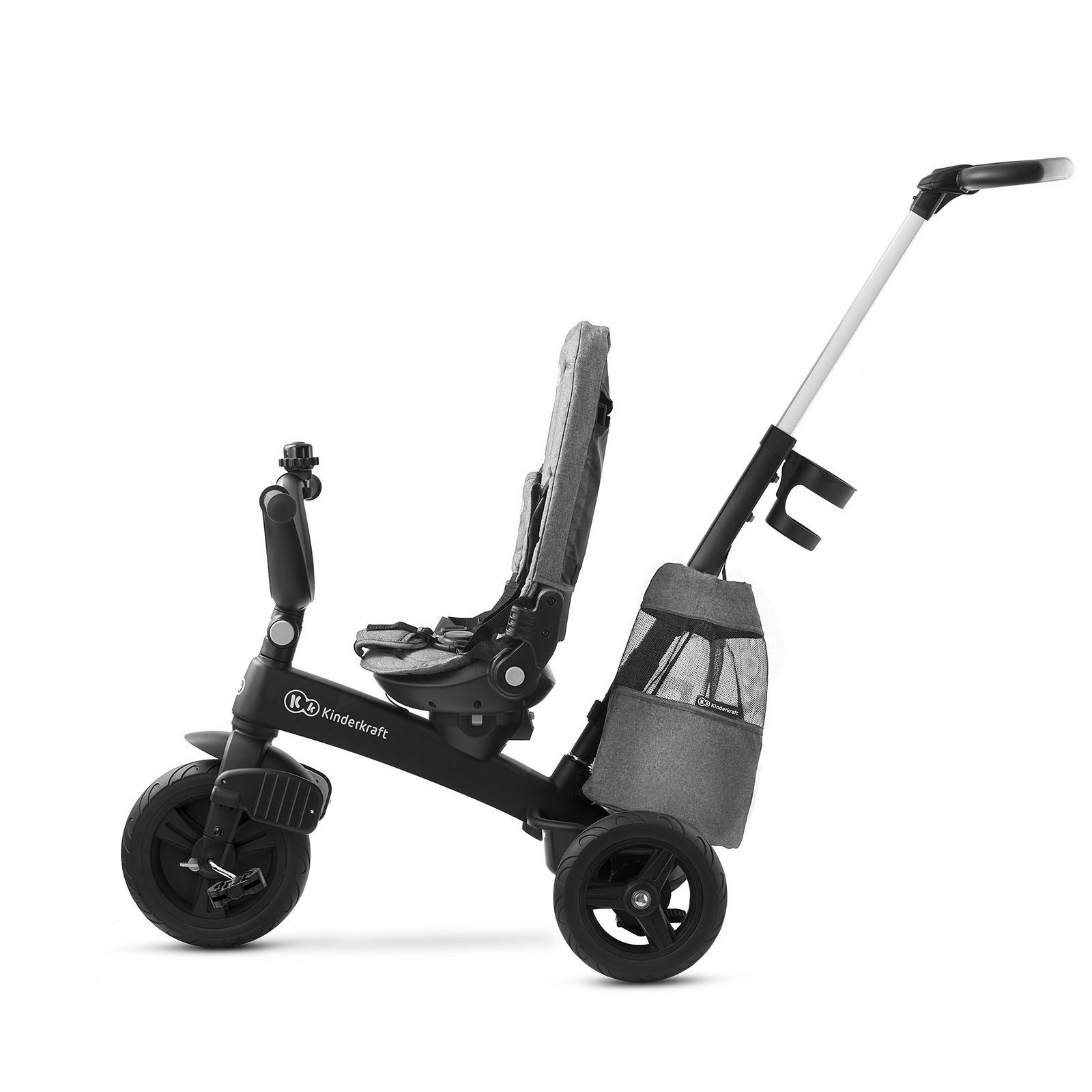 Велосипед триколісний KiderKraft EASYTWIST Platinum Grey - Зображення 10