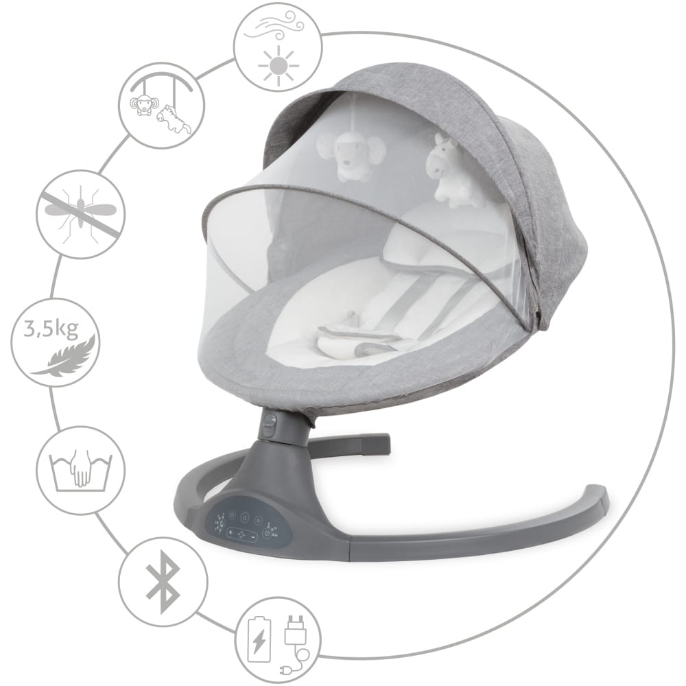 Заколисуючий центр Kidwell LUXI Dark Melange - Зображення 3