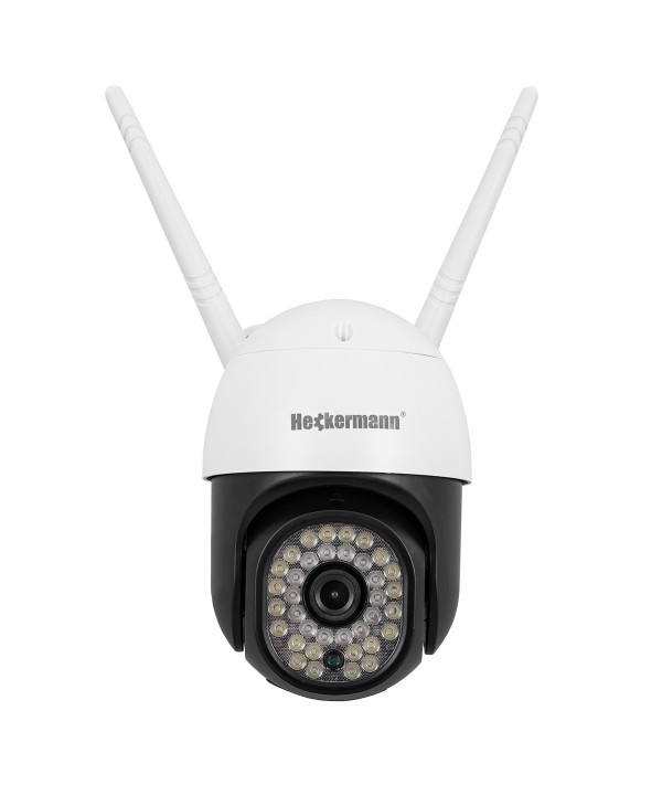 Вулична поворотна IP-камера відеоспостереження Wi-Fi Heckermann C19 + карта 16 ГБ - Зображення 9