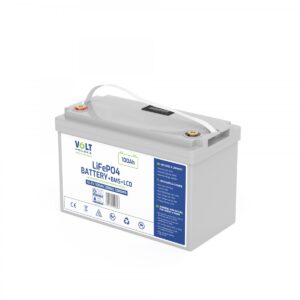 Акумуляторна батарея Volt Polska LiFePO4 12,8 V 100 Ah (100 А) + BMS + LCD